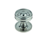 Bloomsbury Cupboard Knobs  Satin Nickel - Burlington Range